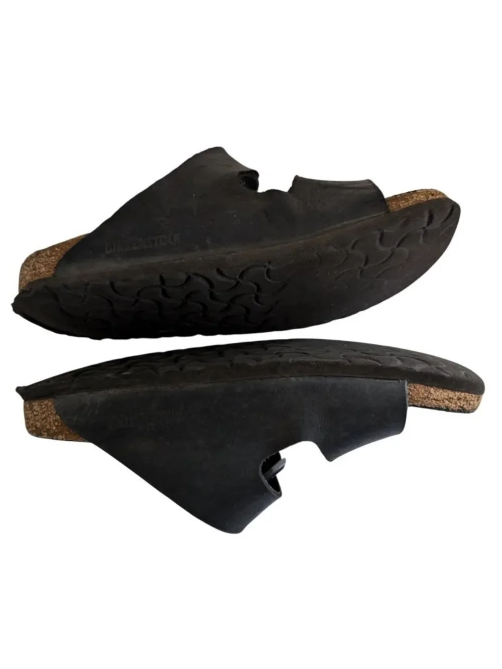 Birkenstock Arizona Big Buckle Exquisite Black Leather Sandals 37 US 6 Narrow